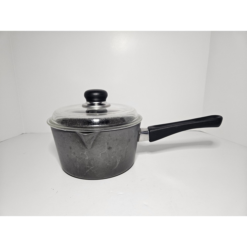 Scanpan Classic Saucepan Ceramic Titanium Die Cast Aluminum Glass Lid Denmark